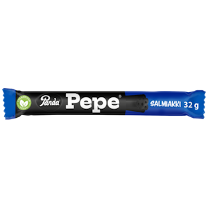 Panda Pepe salmiakki lakritsipatukka 32g