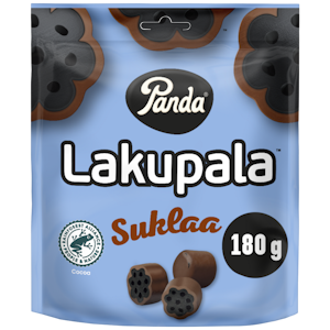 Panda Lakupala suklaa 180g karkkipussi