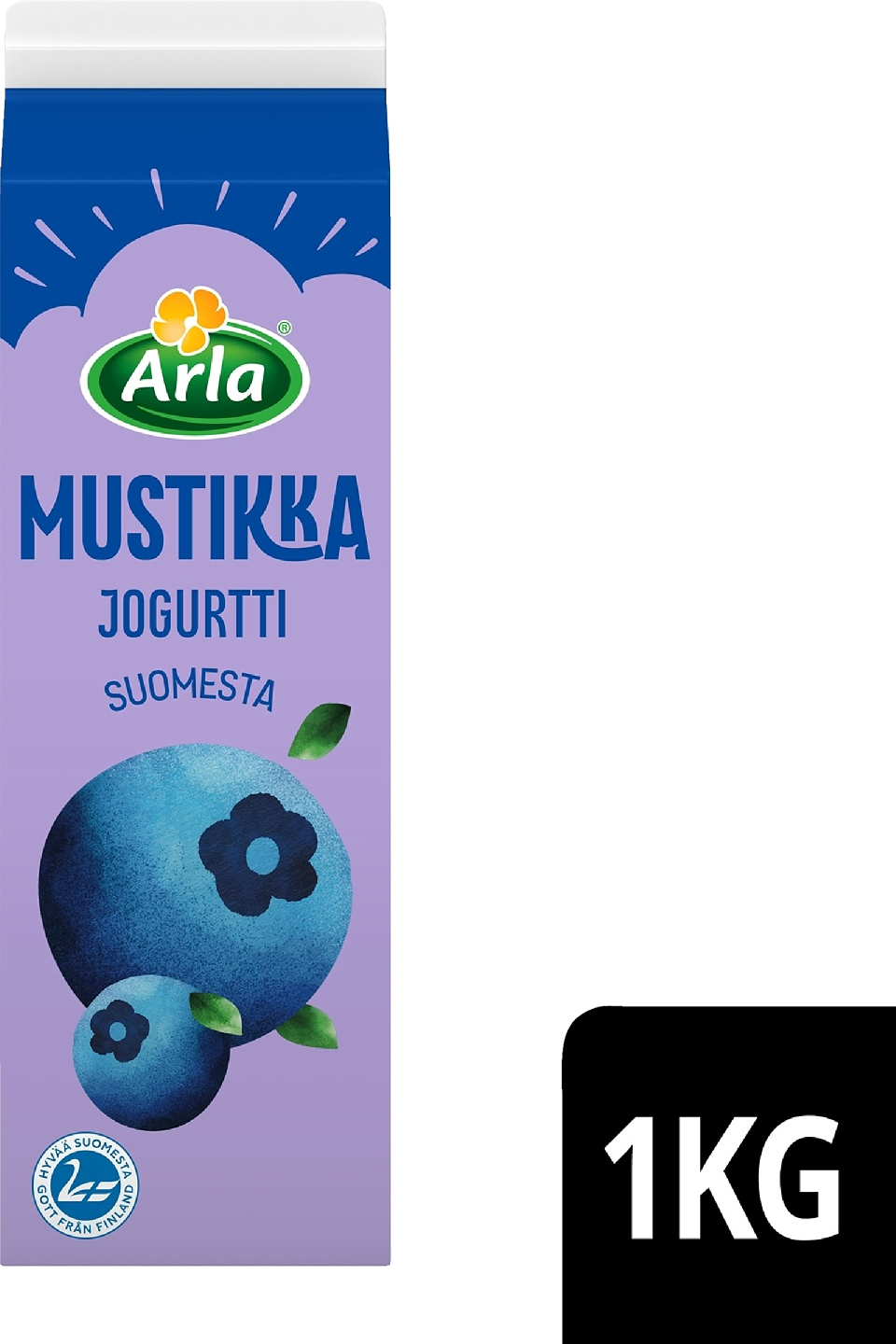 Arla jogurtti 1kg mustikka