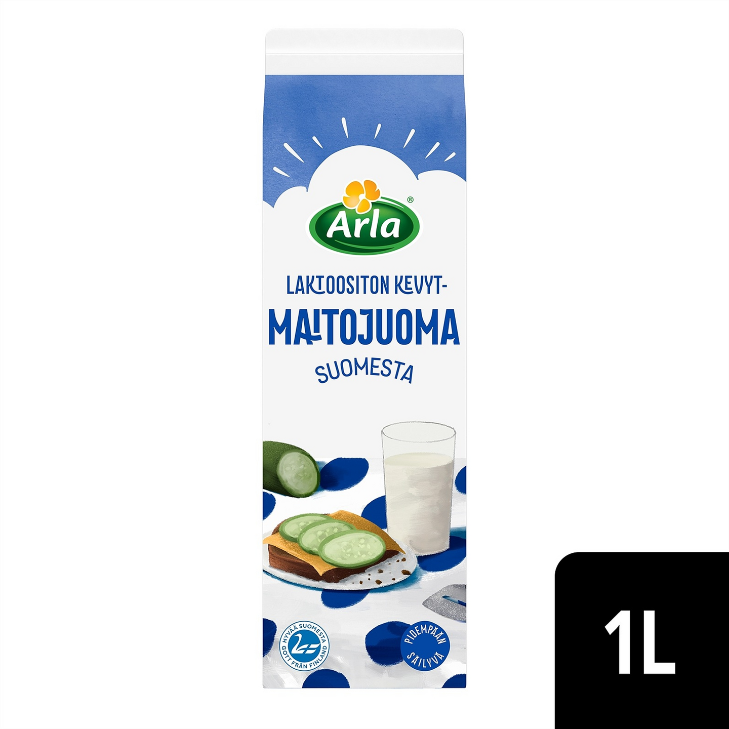 Arla laktoositon kevytmaitojuoma 1l ESL