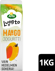 Arla Luonto+ AB jogurtti 1kg mango laktoositon