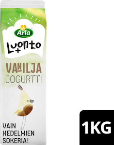 Arla Luonto+ AB jogurtti 1kg vanilja laktoositon