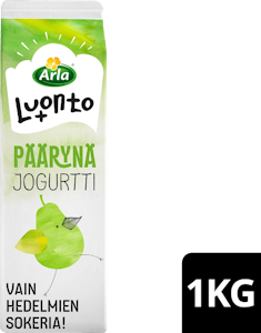 Arla Luonto+ AB jogurtti 1kg päärynä laktoositon