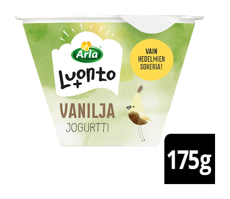 Arla Luonto+ AB jogurtti 175g vanilja laktoositon