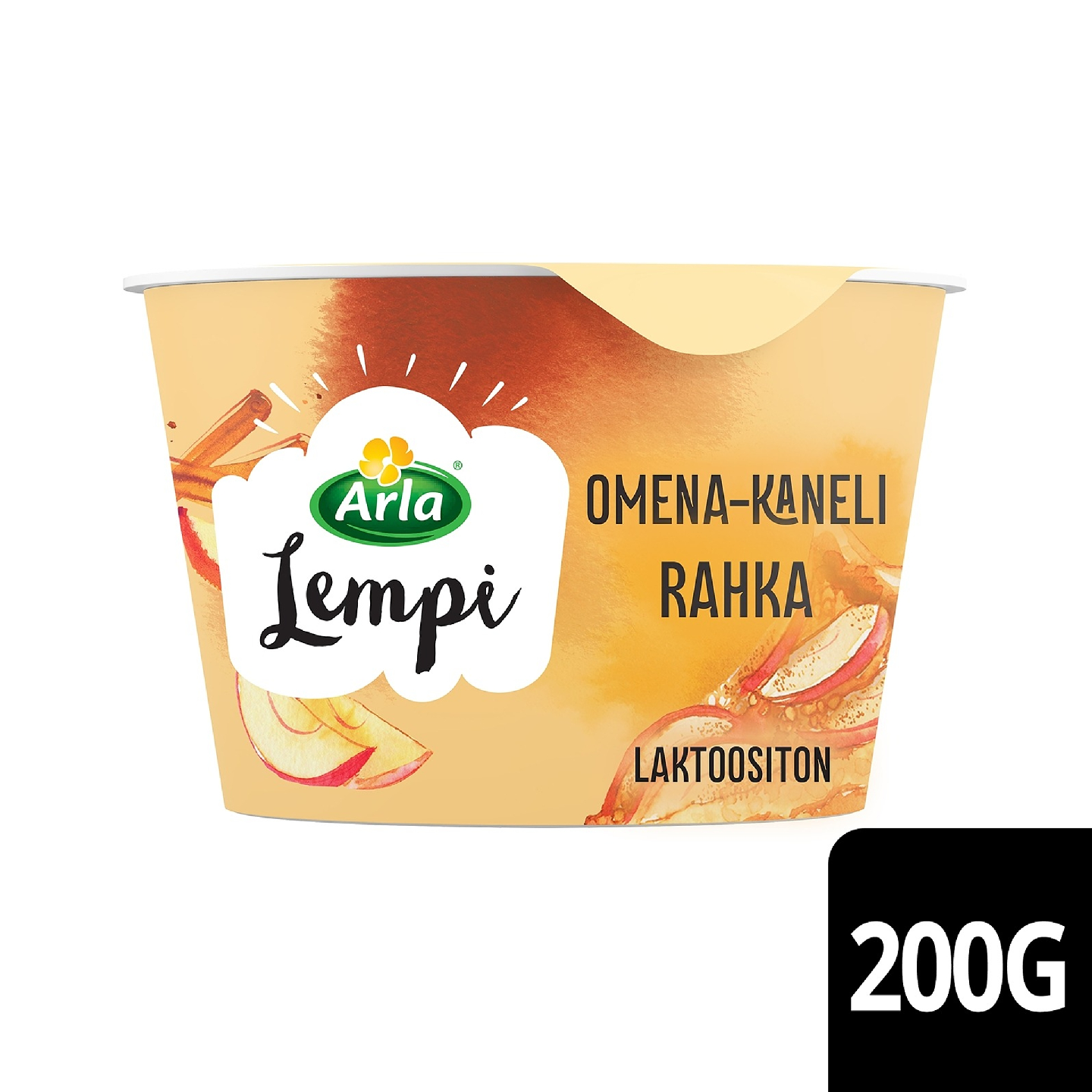 Arla Lempi rahka 200g omena-kaneli laktoositon