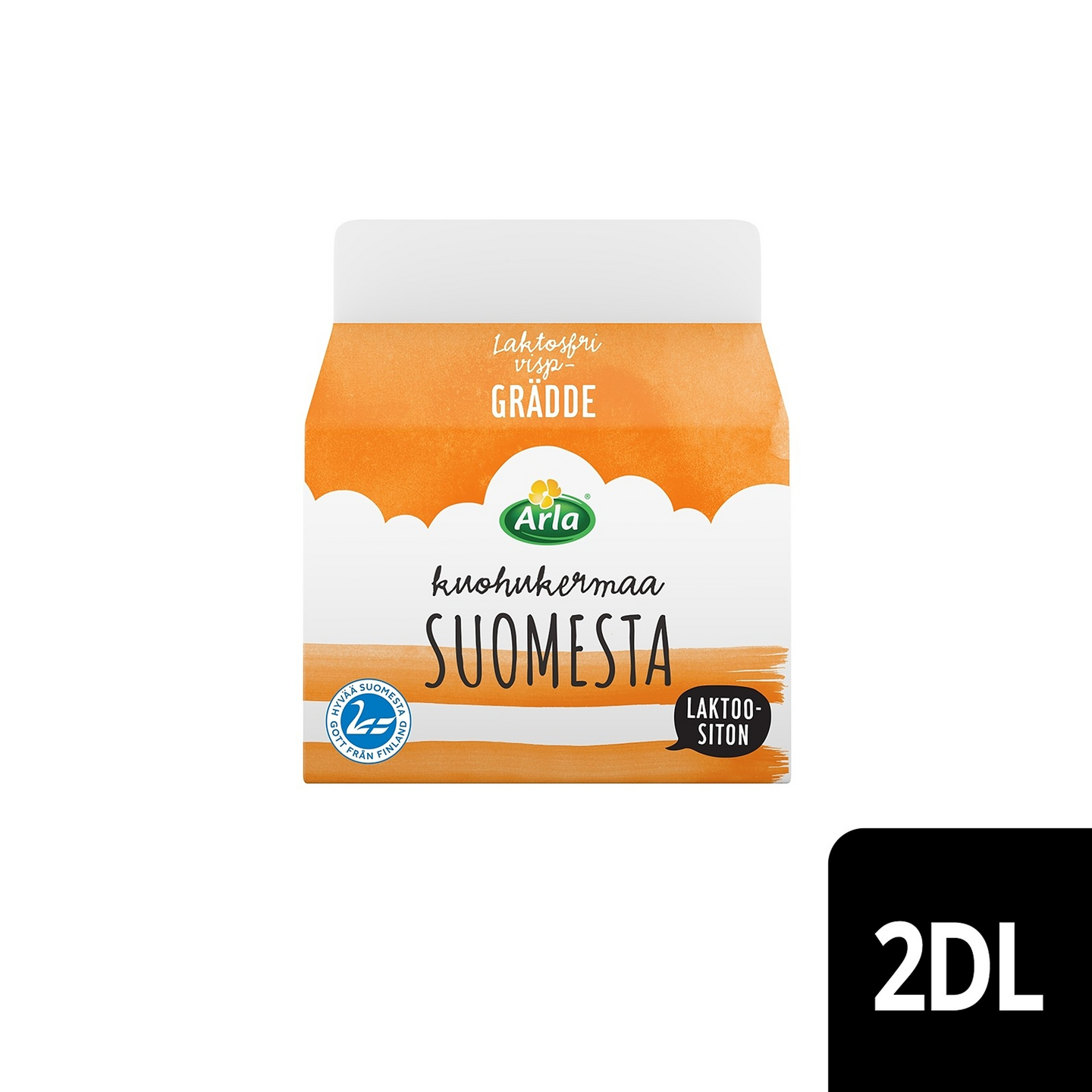 Arla kuohukerma 2dl laktoositon