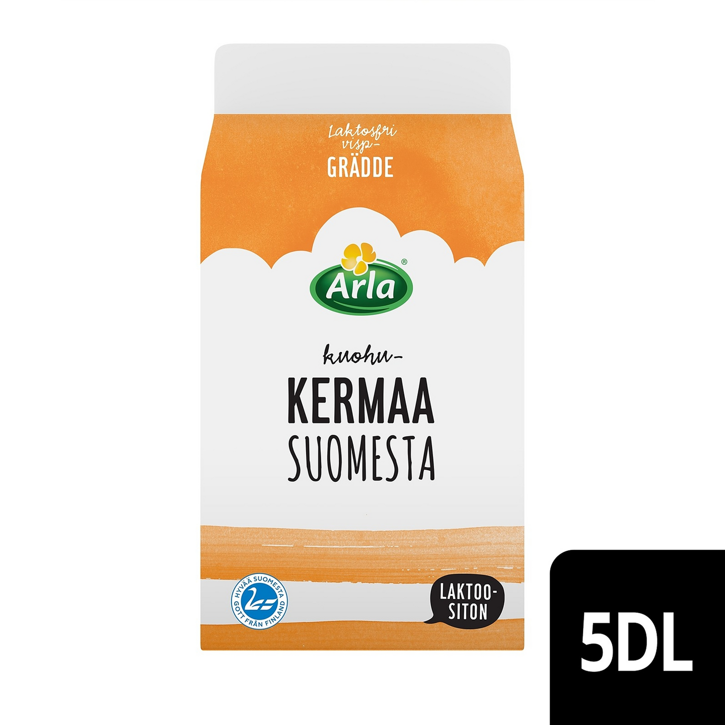 Arla kuohukerma 5dl laktoositon