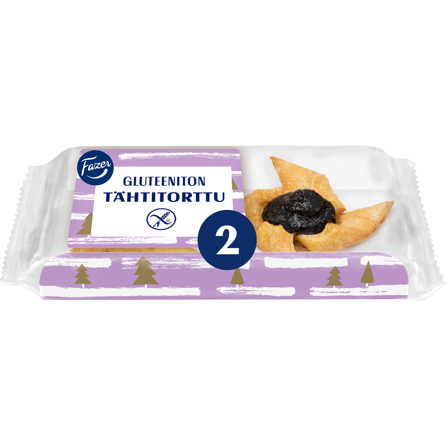 Fazer gluteeniton tähtitorttu 2kpl/120g