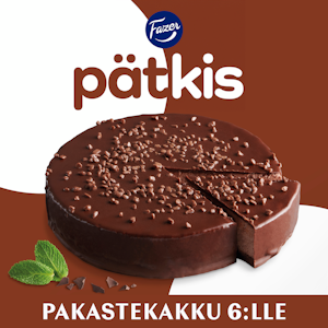 Fazer Pätkis -kakku 380g kypsäpakaste