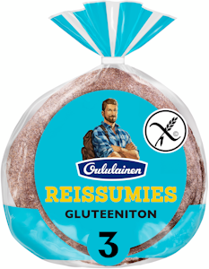 Oululainen Reissumies Gluteeniton 3kpl 210g tattarileipä