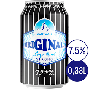 Original gin long drink strong 7,5% 0,33l tlk