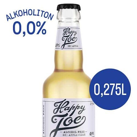 Happy Joe DryAppl alkoholiton 0,275l klp