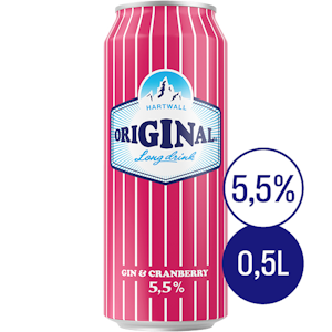 Original Cranberry long drink 5,5% 0,5l