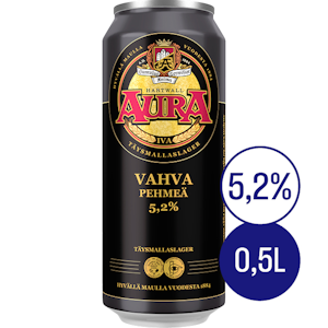 Aura olut 5,2% 0,5l