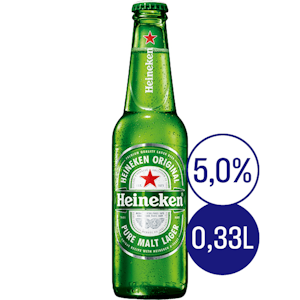 Heineken 5,0% 0,33l