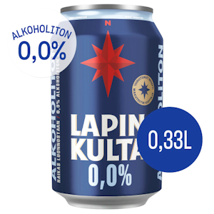 Lapin Kulta 0,0% 0,33l