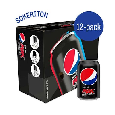 Pepsi Max 0,33L tlk 12-pack