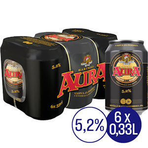 Aura 5,2% 0,33l 6-pack