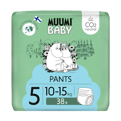 Muumi Baby Pants housuvaippa koko 5 10-15kg 38kpl