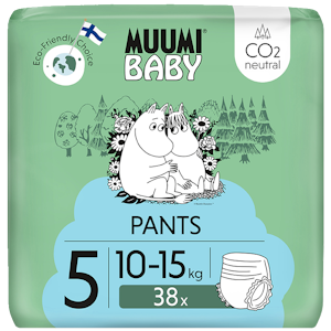 Muumi Baby Pants housuvaippa koko 5 10-15kg 38kpl