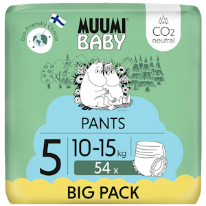 Muumi Baby Pants s5 housuvaippa 10-15kg 54kpl Big Pack