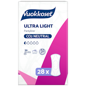 Vuokkoset pikkuhousunsuoja 28kpl Ultra Light