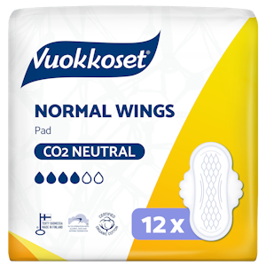 Vuokkoset ohutside 12kpl Normal wings