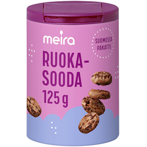 Meira ruokasooda 125g tölkki