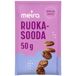 Meira ruokasooda 50g pussi