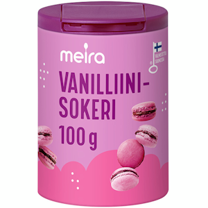 Meira vanilliinisokeri 100g tölkki