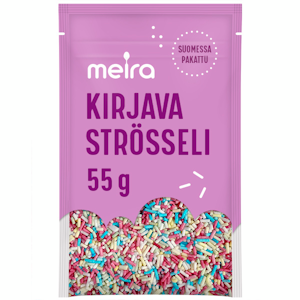 Meira kirjava strösseli 55g leivontakoriste pussi