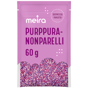 Meira Purppura nonparelli 60g leivontakoriste pussi