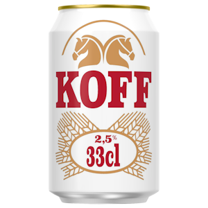 Koff I olut 2,5% 0,33l