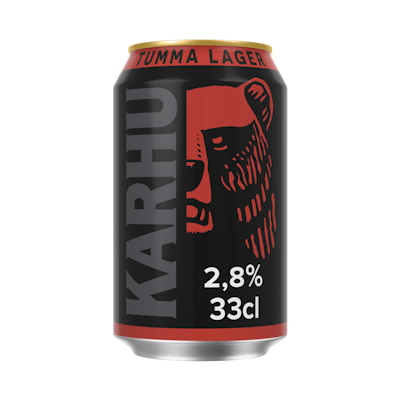 Karhu Tumma I olut 2,8% 0,33l