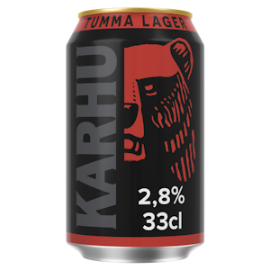 Karhu Tumma I olut 2,8% 0,33l