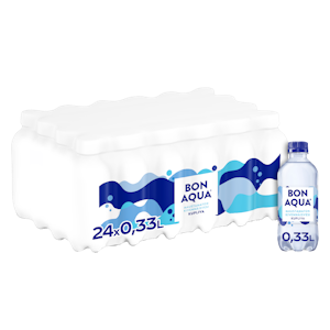 Bonaqua kivennäisvesi 0,33l 24-pack