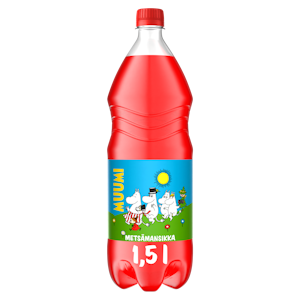 Muumi Metsämansikka 1,5l