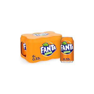 Fanta Appelsiini 0,33l 6-pack