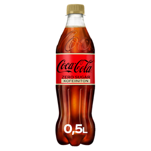 Coca-Cola Zero Sugar Kofeiiniton 0,5l