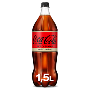 Coca-Cola Zero Sugar Kofeiiniton 1,5l