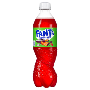 Fanta Etelän Hedelmät sokeriton virvoitusjuoma 0,5l