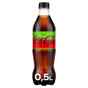 Coca-Cola Zero Sugar Lime virvoitusjuoma 0,5l