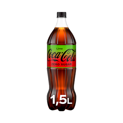Coca-Cola Zero Sugar Lime virvoitusjuoma 1,5l