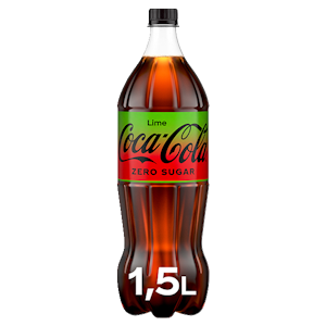 Coca-Cola Zero Sugar Lime virvoitusjuoma 1,5l