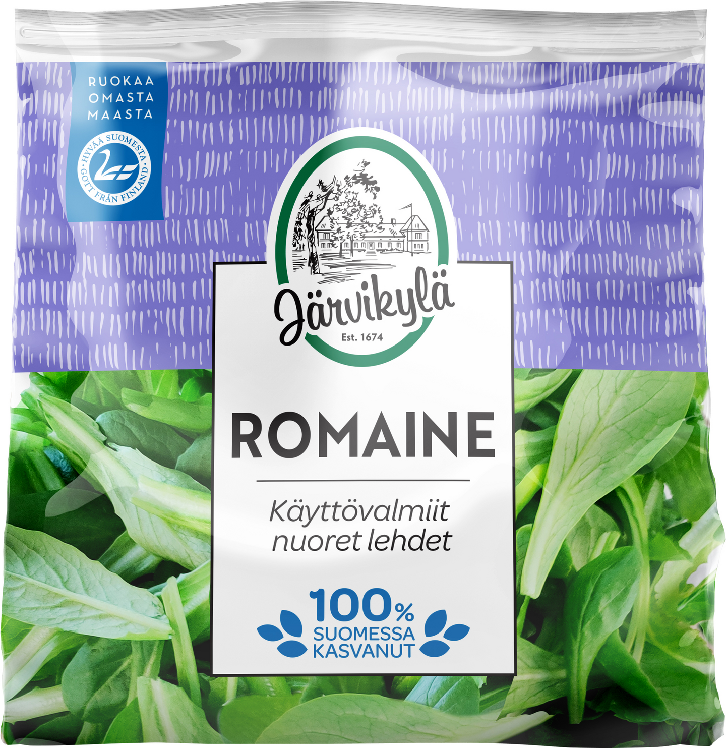 Järvikylä baby-romaine salaatti 75g Suomi