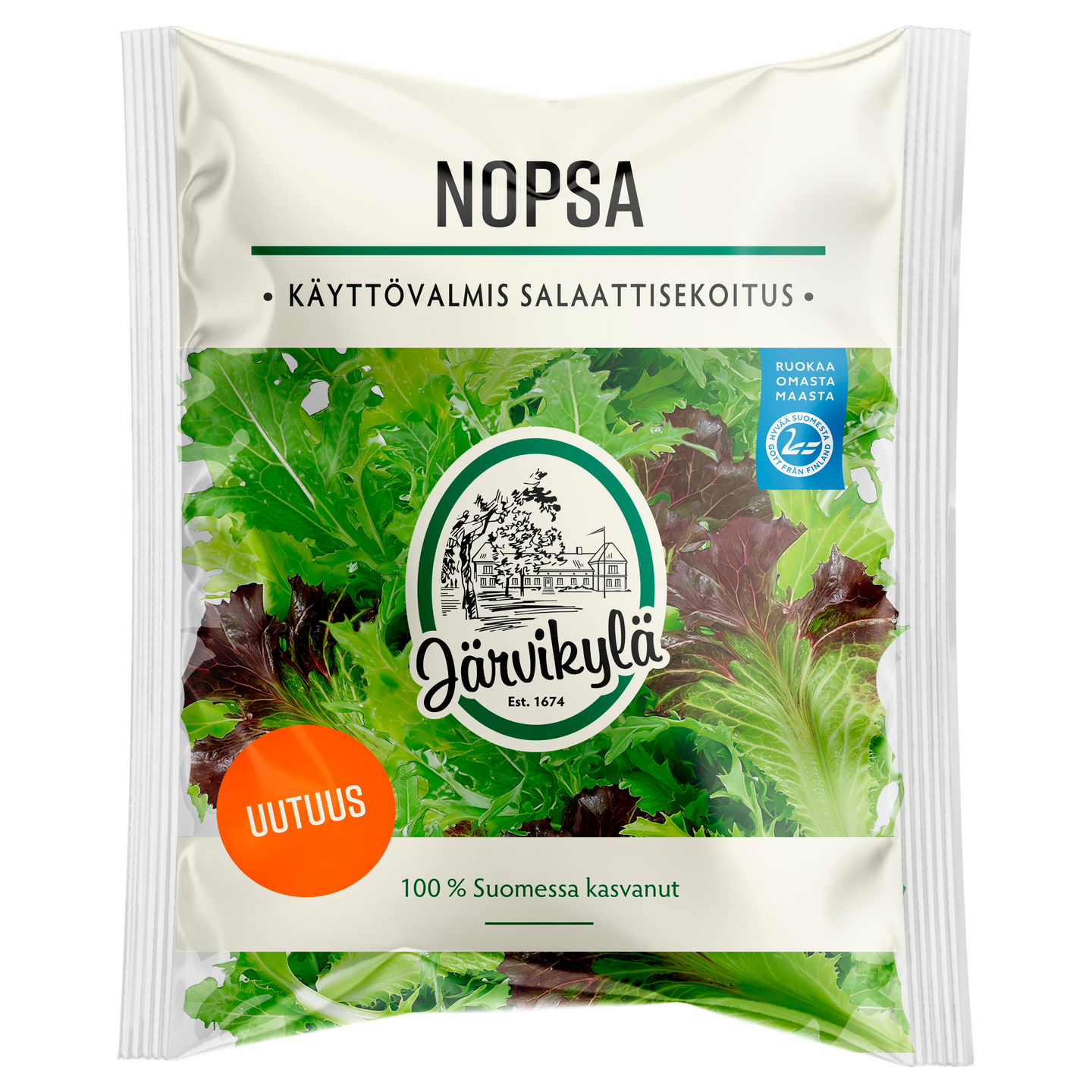 Järvikylä Nopsa salaattisekoitus 40g Suomi