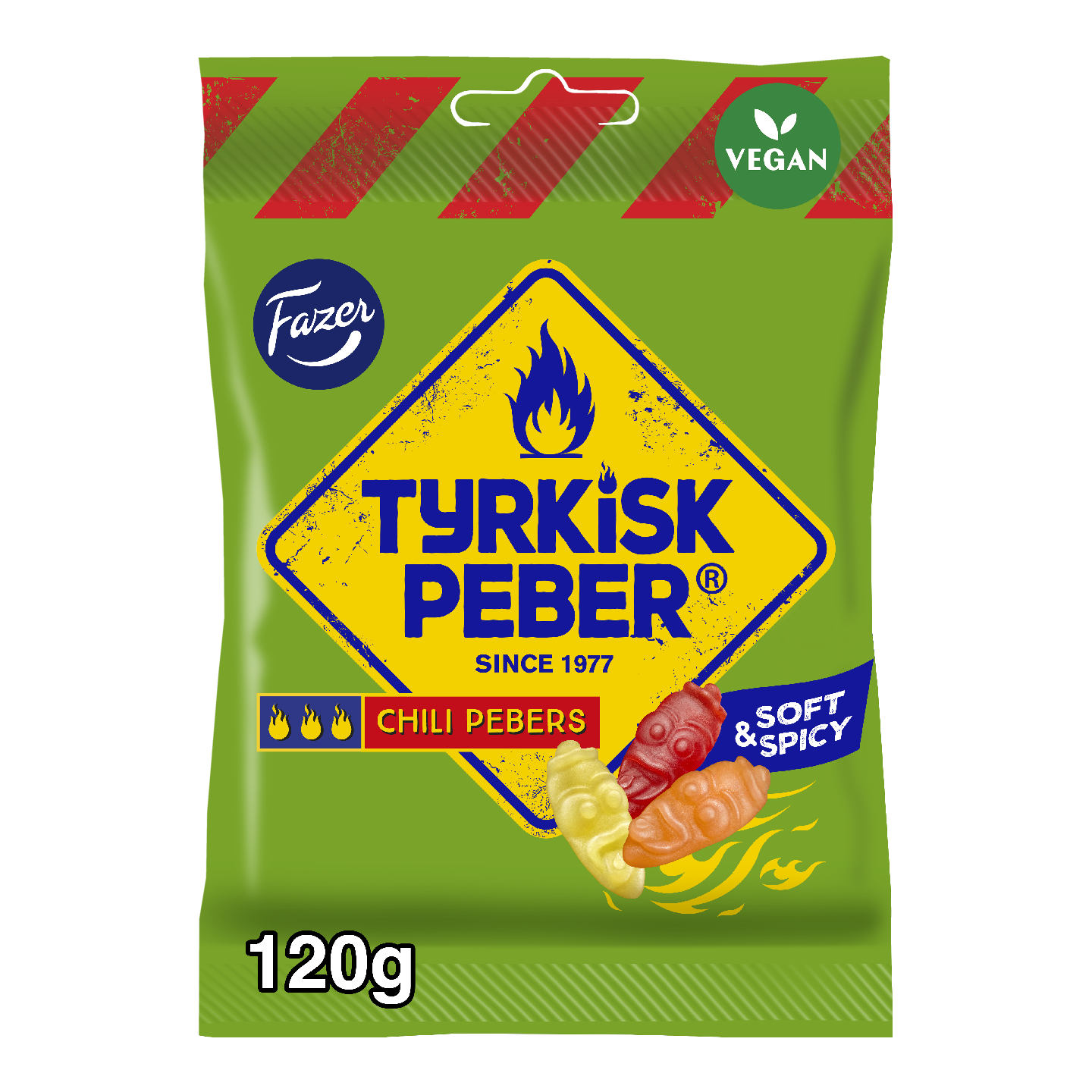 Fazer Tyrkisk Peber 120g chili pebers