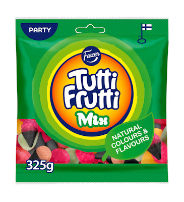 Fazer Tutti Frutti Mix karkkipussi 325g