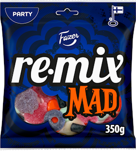 Fazer Remix Mad karkkipussi 350g