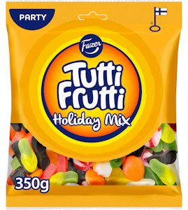 Tutti Frutti Holiday Mix makeispussi 350g